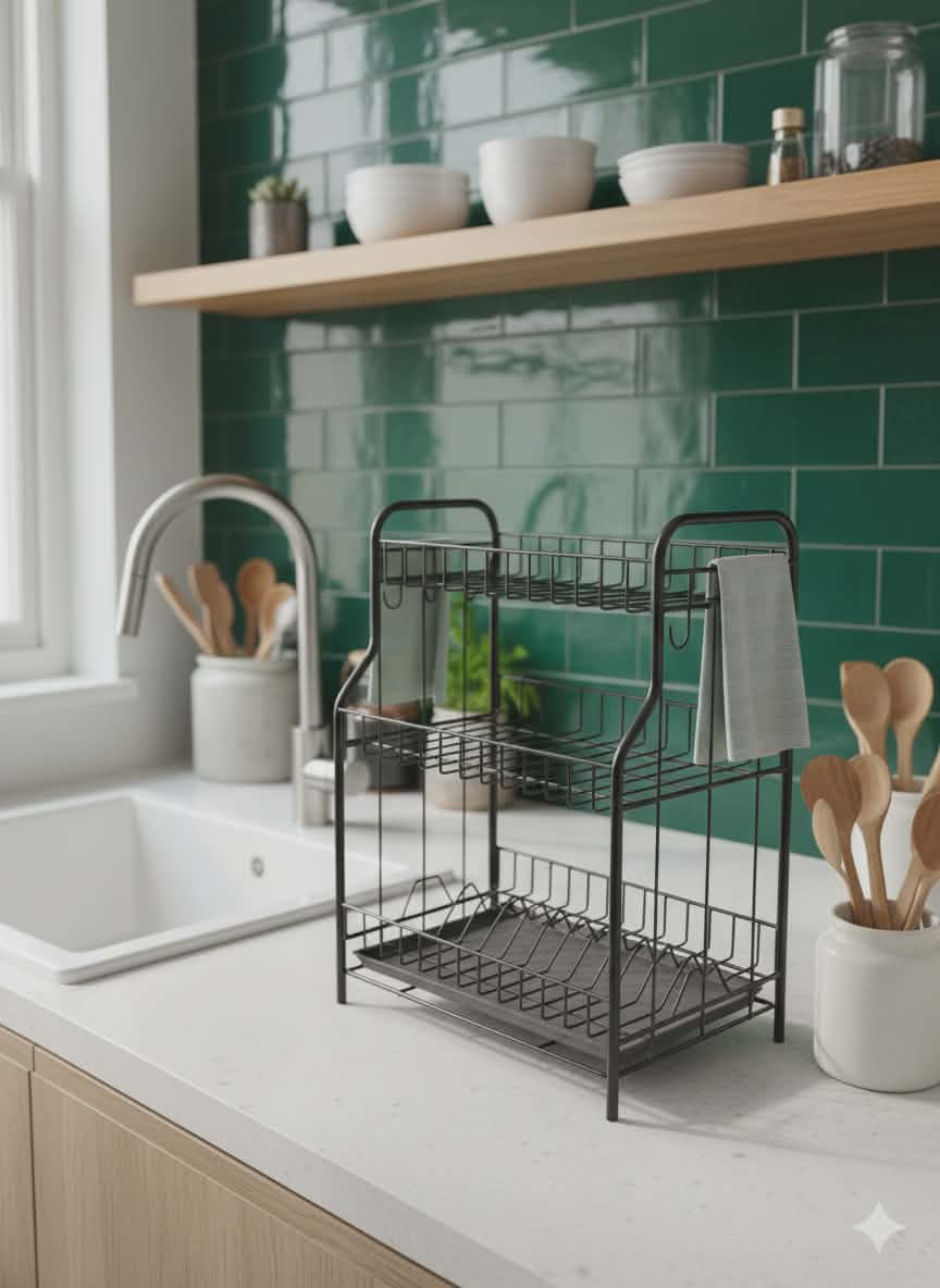 3 Layer Kitchen Rack